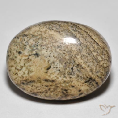 42.34ct 자연스러운 다색 벽옥, 타원형, 불투명체