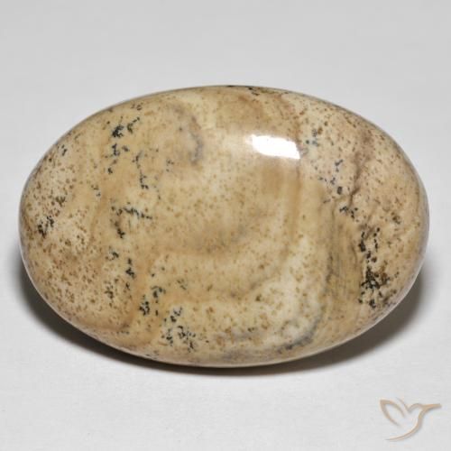 31.50ct 자연스러운 다색 벽옥, 타원형, 불투명체