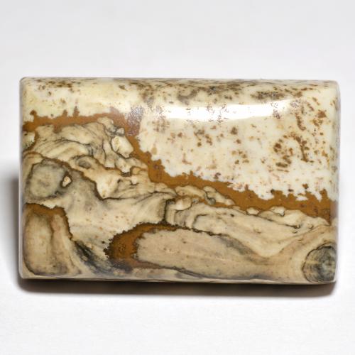 29.08캐럿 천연 다색 벽옥, 바게트, 불투명체