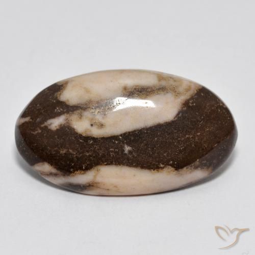 9.67ct 자연스러운 다색 벽옥, 타원형, 불투명체