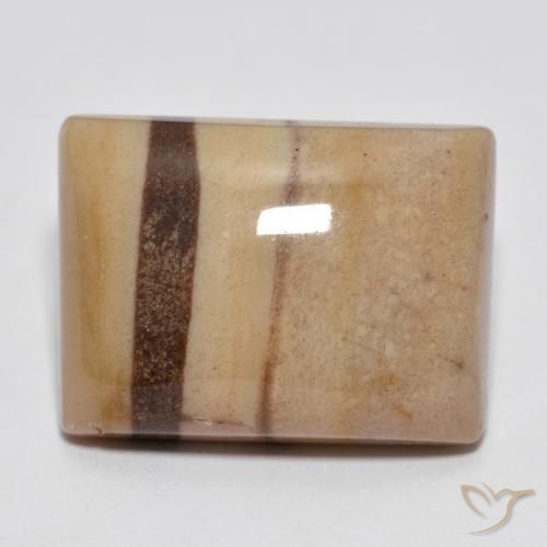 22.36ct 자연스러운 다색 벽옥, 바게트, 불투명체