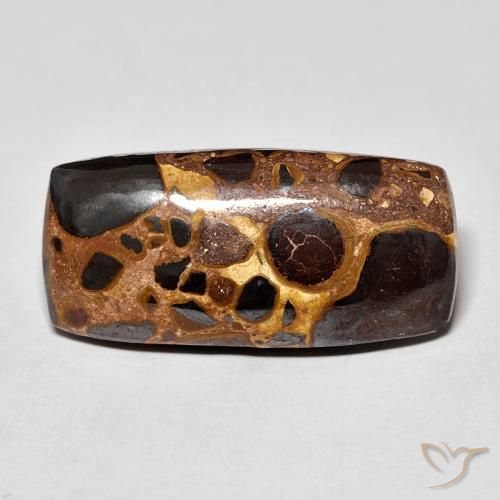 21.10ct 자연스러운 다색 벽옥, 방석, 불투명체