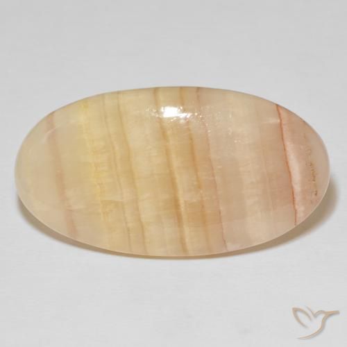 49.96ct 자연스러운 다색 벽옥, 타원형, 불투명체