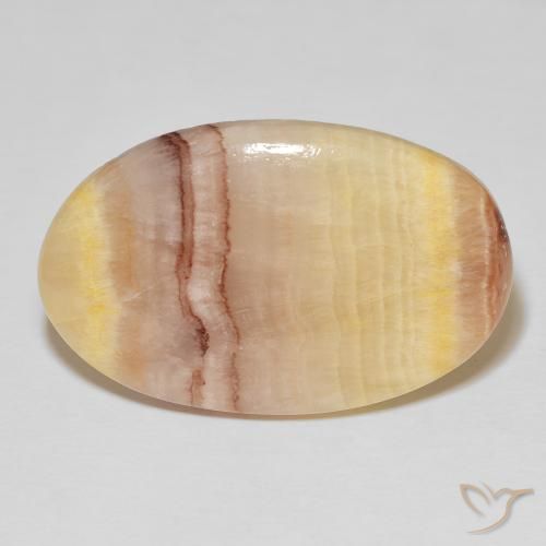43.55ct 자연스러운 다색 벽옥, 타원형, 불투명체