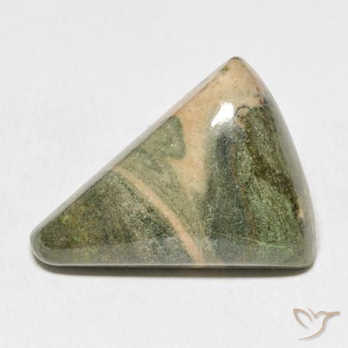 17.97ct 자연스러운 다색 벽옥, 일조, 불투명체