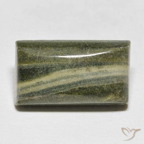 17.48ct 자연스러운 다색 벽옥, 바게트, 불투명체