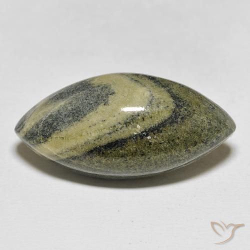 25.12ct 자연스러운 다색 벽옥, 보석, 불투명체