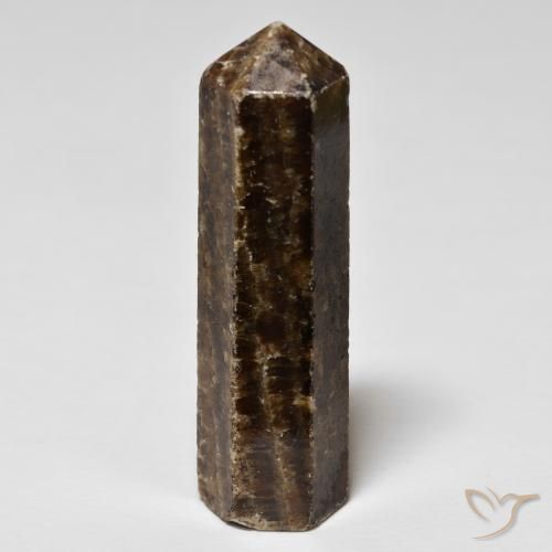 32.99ct 자연스러운 히코리 브라운 벽옥, 팬시한, 불투명체