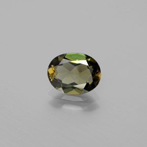 1.60캐럿 천연 딥 그린 코르네루핀, 타원형 컷, 8.7×6.8 mm, VVS