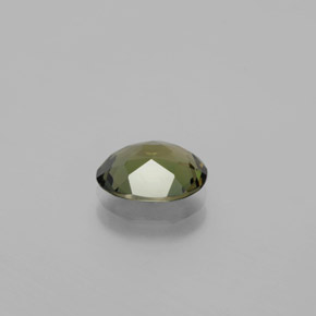 1.60캐럿 천연 딥 그린 코르네루핀, 타원형 컷, 8.7×6.8 mm, VVS