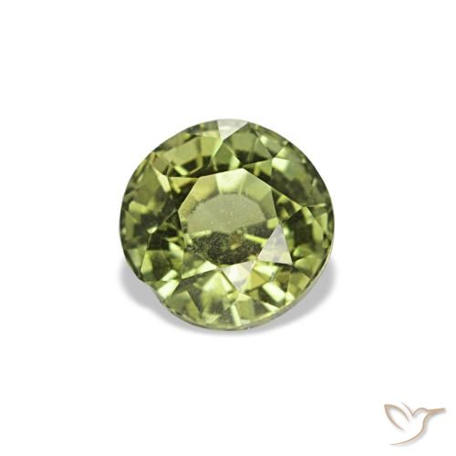 0.54ct 그린 코르네루핀, 라운드, VS-SI