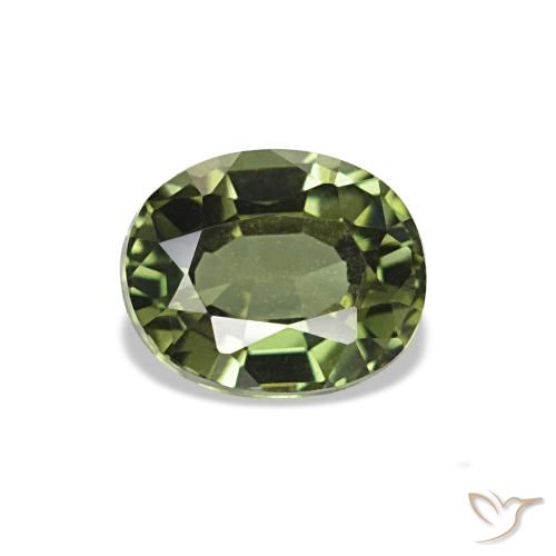0.61ct 그린 코르네루핀, 오벌, VVS