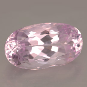 15.10캐럿 천연 핑크 쿤자이트, 타원형 컷, 19.1×11 mm, IF