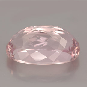 14.83캐럿 천연 핑크 쿤자이트, 타원형 컷, 18.6×11.3 mm, IF