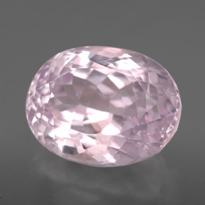 7.53캐럿 천연 핑크 쿤자이트, 타원형 컷, 13×10 mm, VVS-VS