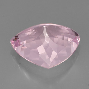 18.82캐럿 천연 핑크 쿤자이트, 트릴리언, 19.4×15.5 mm, VS