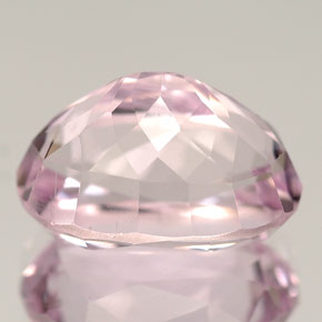 7.49캐럿 천연 핑크 쿤자이트, 타원형 컷, 13.6×9.1 mm, VVS-VS
