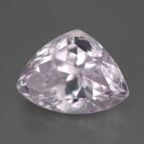 8.02캐럿 천연 핑크 쿤자이트, 트릴리언, 14.8×10.9 mm, VVS-VS
