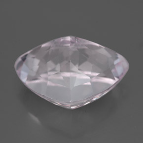 8.02캐럿 천연 핑크 쿤자이트, 트릴리언, 14.8×10.9 mm, VVS-VS