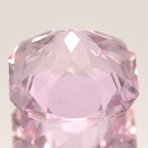 9.35캐럿 천연 핑크 쿤자이트, 멋진 모양, 12.5×12.5 mm, VVS