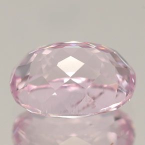 2.34캐럿 천연 핑크 쿤자이트, 타원형 컷, 9.1×7 mm, VS