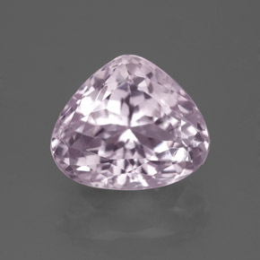 4.93캐럿 천연 핑크 쿤자이트, 멋진 모양, 10.9×9.2 mm, VVS-VS