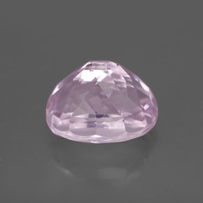 5.38캐럿 천연 핑크 쿤자이트, 타원형 컷, 11.1×8.6 mm, VS