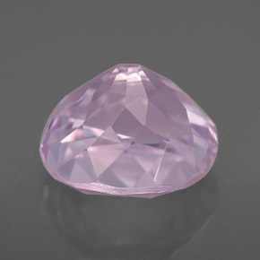 5.36캐럿 천연 핑크 쿤자이트, 타원형 컷, 10.8×9.7 mm, VVS