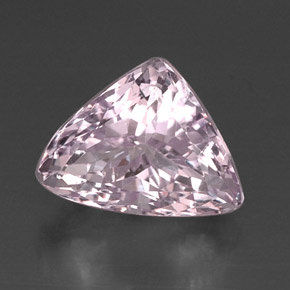 10.63캐럿 천연 핑크 쿤자이트, 멋진 모양, 15.5×11.8 mm, VS