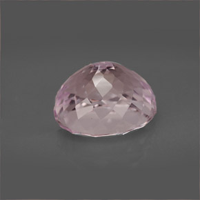 7.88캐럿 천연 핑크 쿤자이트, 타원형 컷, 12.3×10.6 mm, VVS-VS