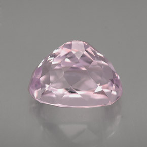 5.63캐럿 천연 핑크 쿤자이트, 타원형 컷, 11.7×8.3 mm, VVS-VS