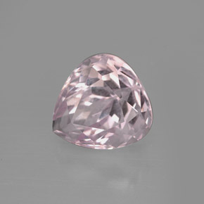 3.43캐럿 천연 핑크 쿤자이트, 배 모양, 8.9×8.3 mm, VVS-VS