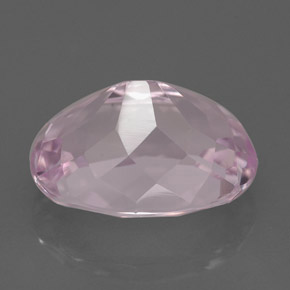 5.90캐럿 천연 핑크 쿤자이트, 타원형 컷, 12.7×9.4 mm, VVS
