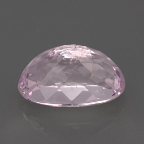 5.06캐럿 천연 핑크 쿤자이트, 타원형 컷, 12.5×8.1 mm, VVS