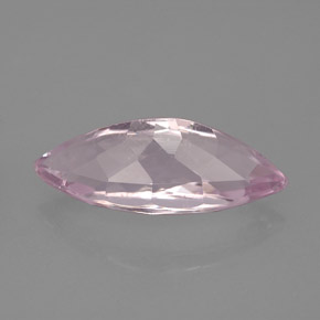 6.61캐럿 천연 핑크 쿤자이트, 마퀴즈, 18.2×8.2 mm, VVS-VS