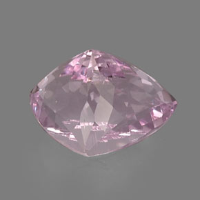 9.19캐럿 천연 핑크 쿤자이트, 트릴리언, 14.2×11.5 mm, VVS-VS
