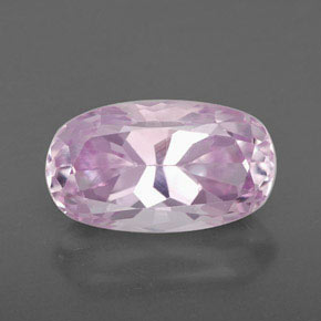 4.77캐럿 천연 핑크 쿤자이트, 타원형 컷, 13×7.5 mm, VVS