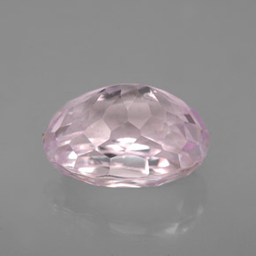 5.79캐럿 천연 핑크 쿤자이트, 타원형 컷, 12.2×8.6 mm, VVS-VS
