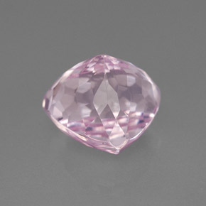 3.97캐럿 천연 핑크 쿤자이트, 트릴리언, 9.7×8.4 mm, VVS-VS