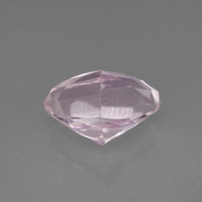 2.45캐럿 천연 라이트 핑크 쿤자이트, 트릴리언, 10×6.3 mm, VVS-VS