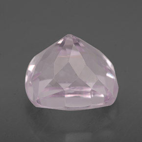 5.35캐럿 천연 핑크 쿤자이트, 쿠션 컷, 10.1×9.2 mm, VVS-VS
