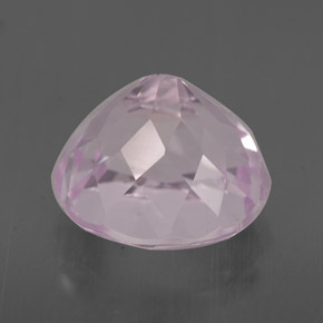 4.22캐럿 천연 핑크 쿤자이트, 타원형 컷, 9.7×8.7 mm, VS