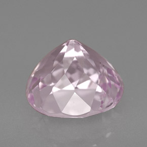 4.52캐럿 천연 핑크 쿤자이트, 타원형 컷, 10×9.2 mm, VS