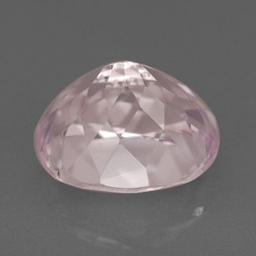 2.66캐럿 천연 핑크 쿤자이트, 타원형 컷, 8.9×7.5 mm, VVS-VS