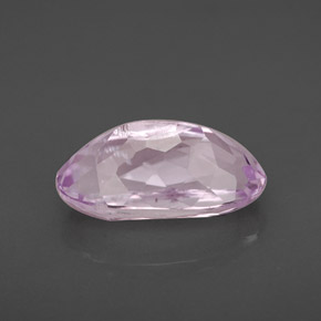 4.09캐럿 천연 핑크 쿤자이트, 타원형 컷, 13.1×6.8 mm, VS