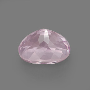 5.63캐럿 천연 핑크 쿤자이트, 타원형 컷, 11.5×9.1 mm, VVS-VS