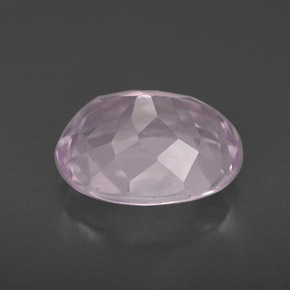 3.44캐럿 천연 핑크 쿤자이트, 타원형 컷, 10.3×8 mm, VVS-VS