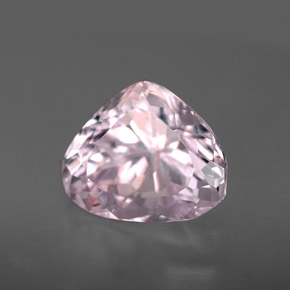 5.10캐럿 천연 핑크 쿤자이트, 배 모양, 11.6×9.5 mm, VVS-VS