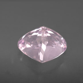5.10캐럿 천연 핑크 쿤자이트, 배 모양, 11.6×9.5 mm, VVS-VS