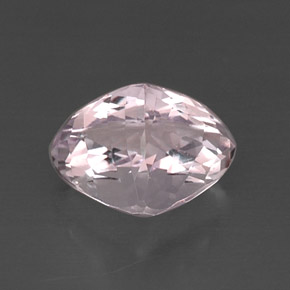8.63캐럿 천연 핑크 쿤자이트, 트릴리언, 13.9×11.2 mm, VVS-VS